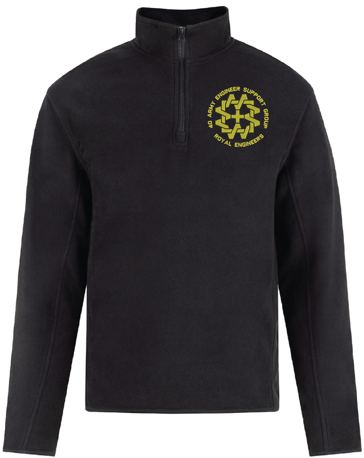 40 Army Engr Support Quarter Zip Fleece