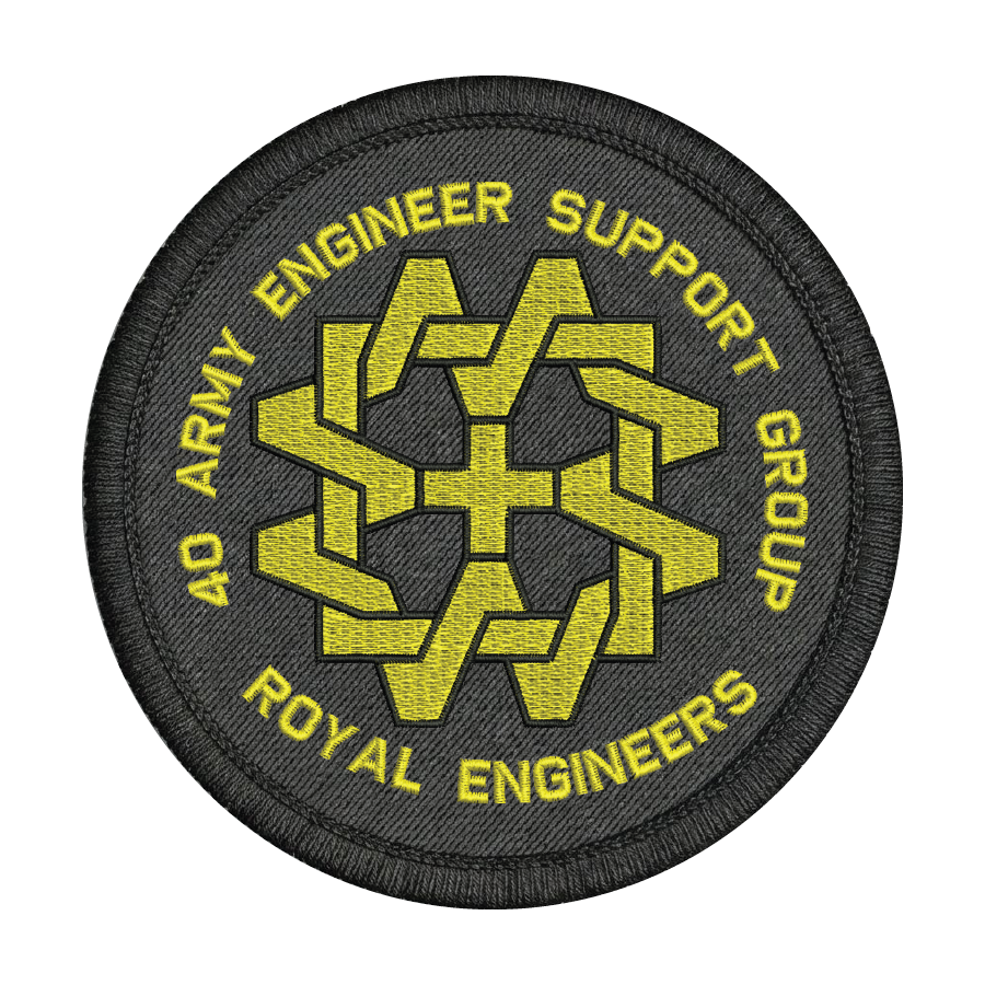40 Army Engr Support Patch
