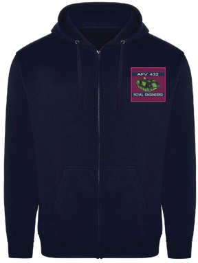 AFV 432 RE Zipped Hoodie