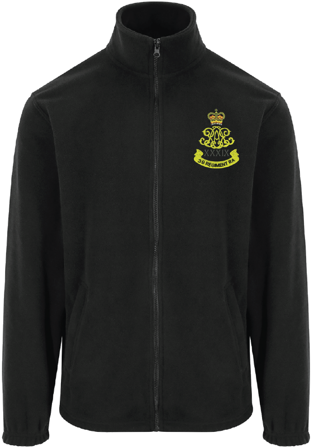 39th Regiment Royal Artillery Zipped Fleece