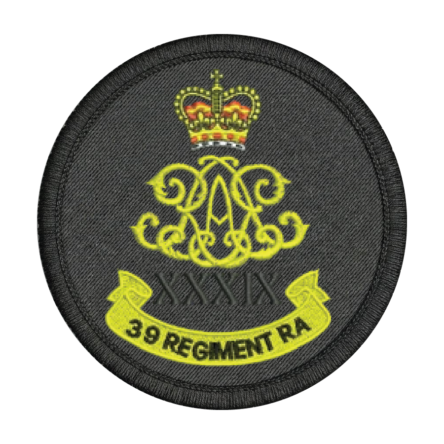 39th Regiment Royal Artillery Patch