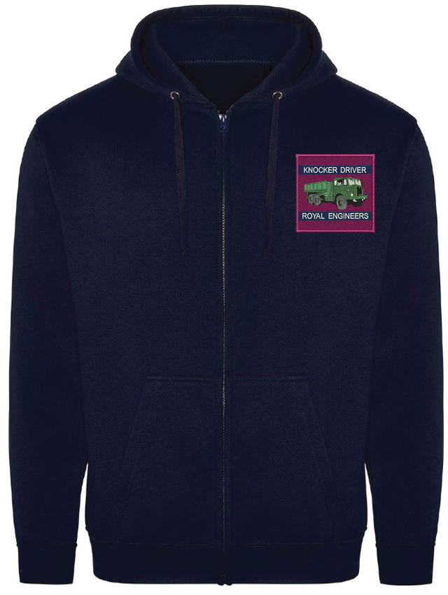 Knocker Driver RE Zipped Hoodie
