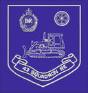 43 Plant Sqn RE Embroidered Polo Shirt