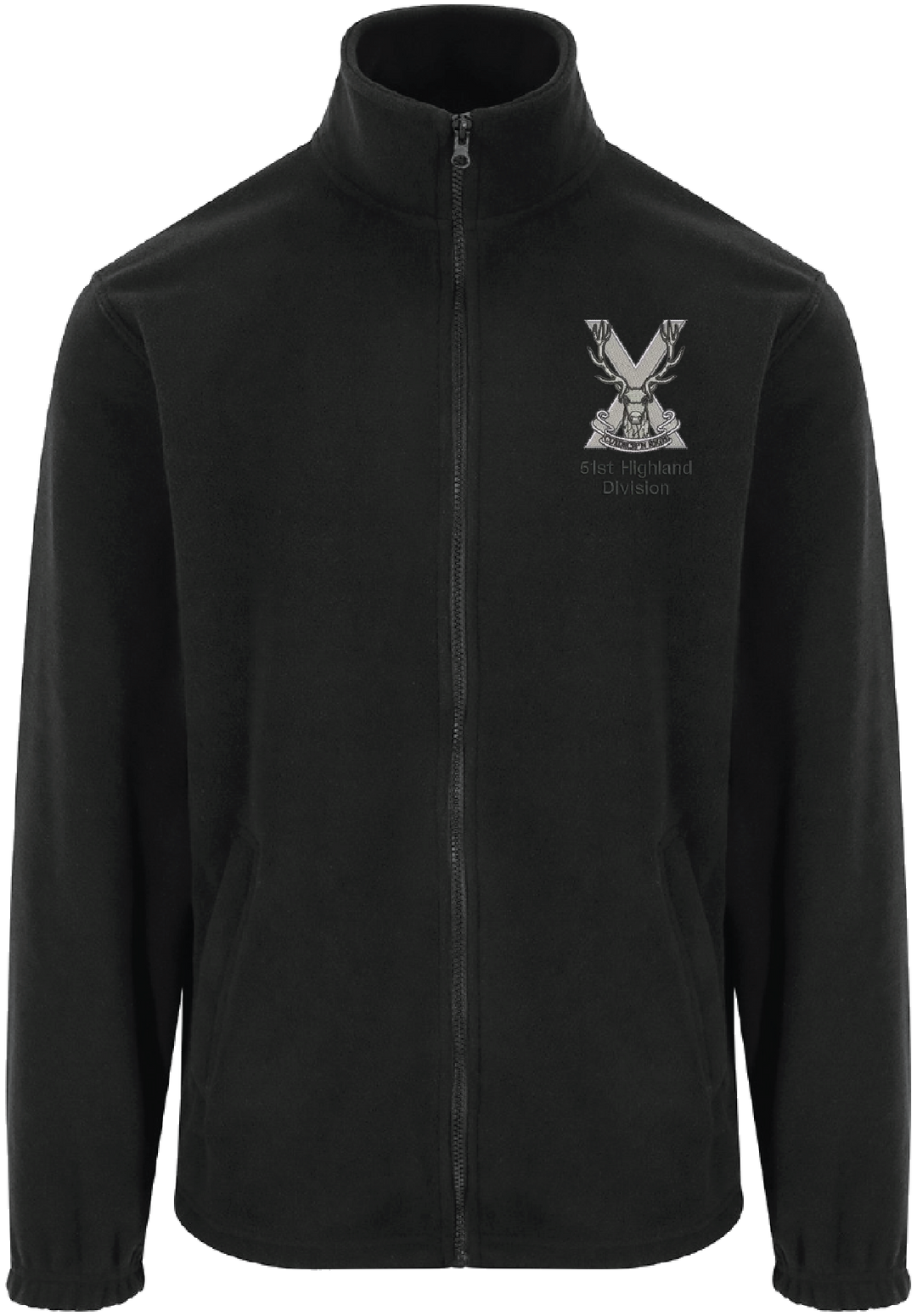 51st Highland Division Zipped Fleece