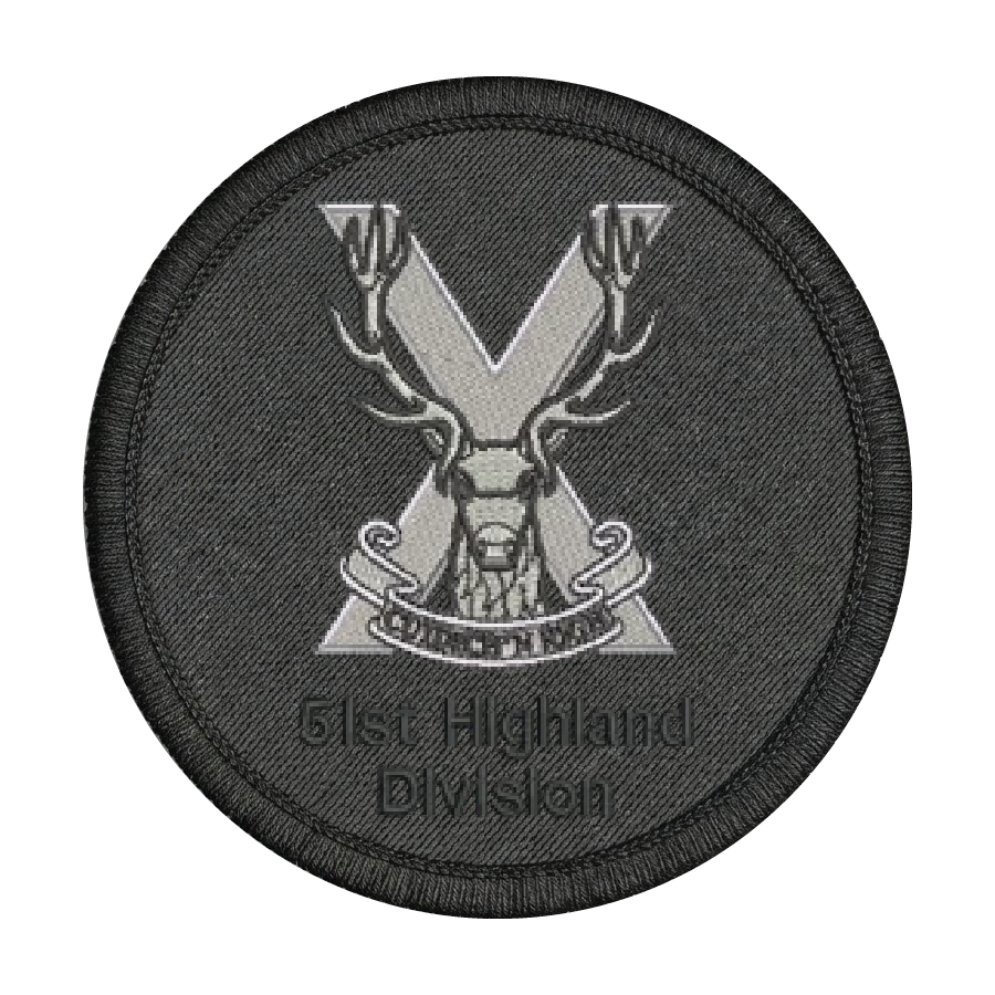 51st Highland Division Patch