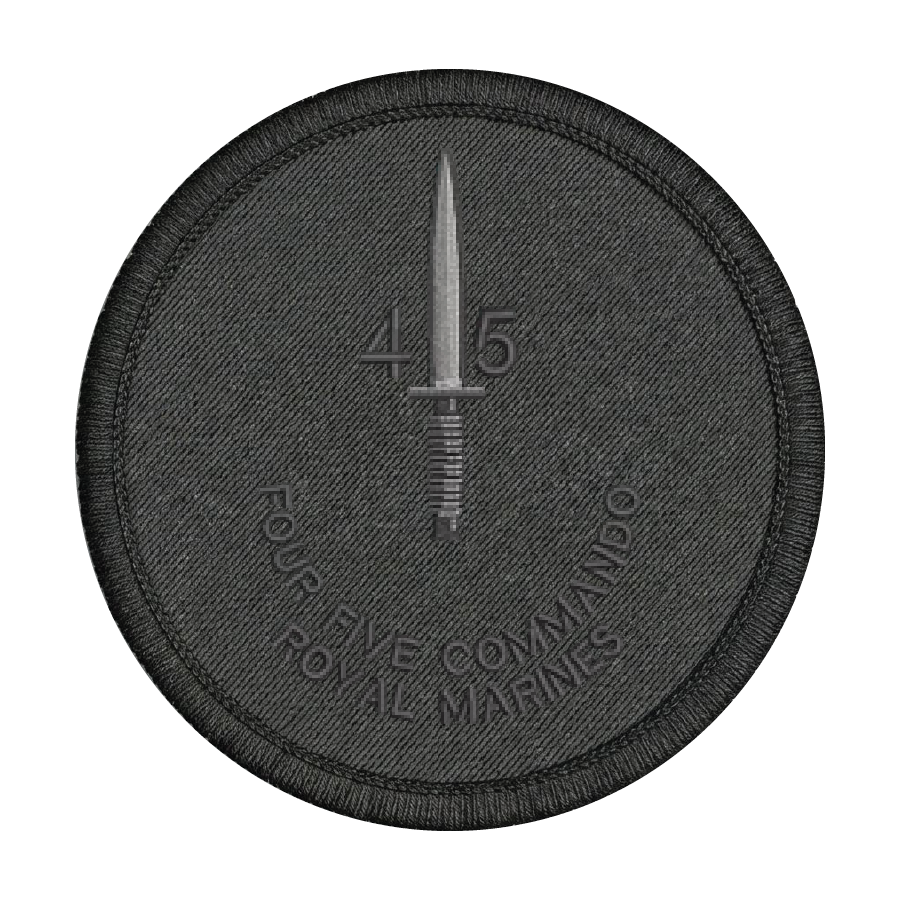 45 Commando Badge