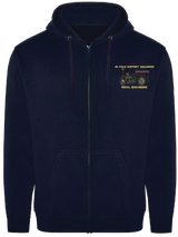 45 Field Supp Sqn Zipped Hoodie