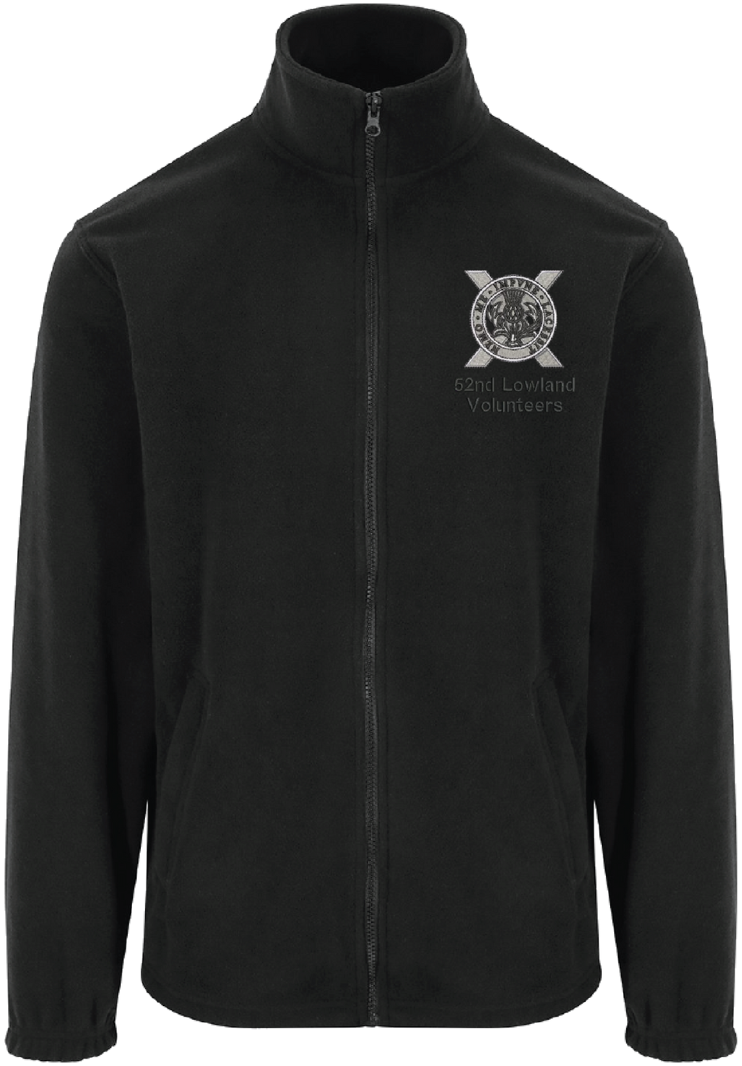 52nd Lowland Volunteers Zipped Fleece