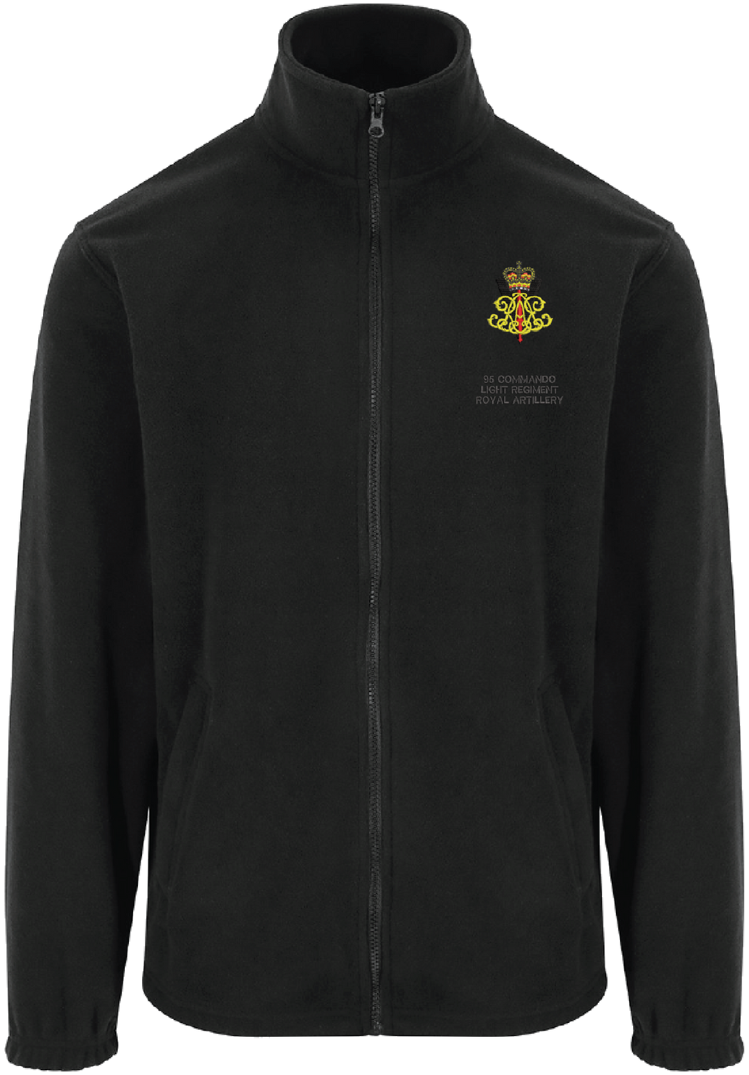 95 Commando Light Regiment RA Zipped Fleece