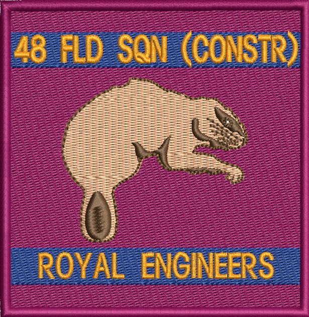 48 FIELD SQUADRON (CONSTR) PATCH