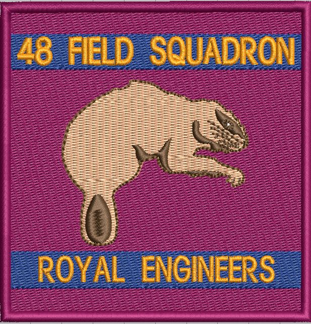 48 FIELD SQUADRON PATCH