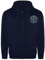 21 Engr Regt Zipped Hoodie