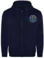 21 Engr Regt Zipped Hoodie