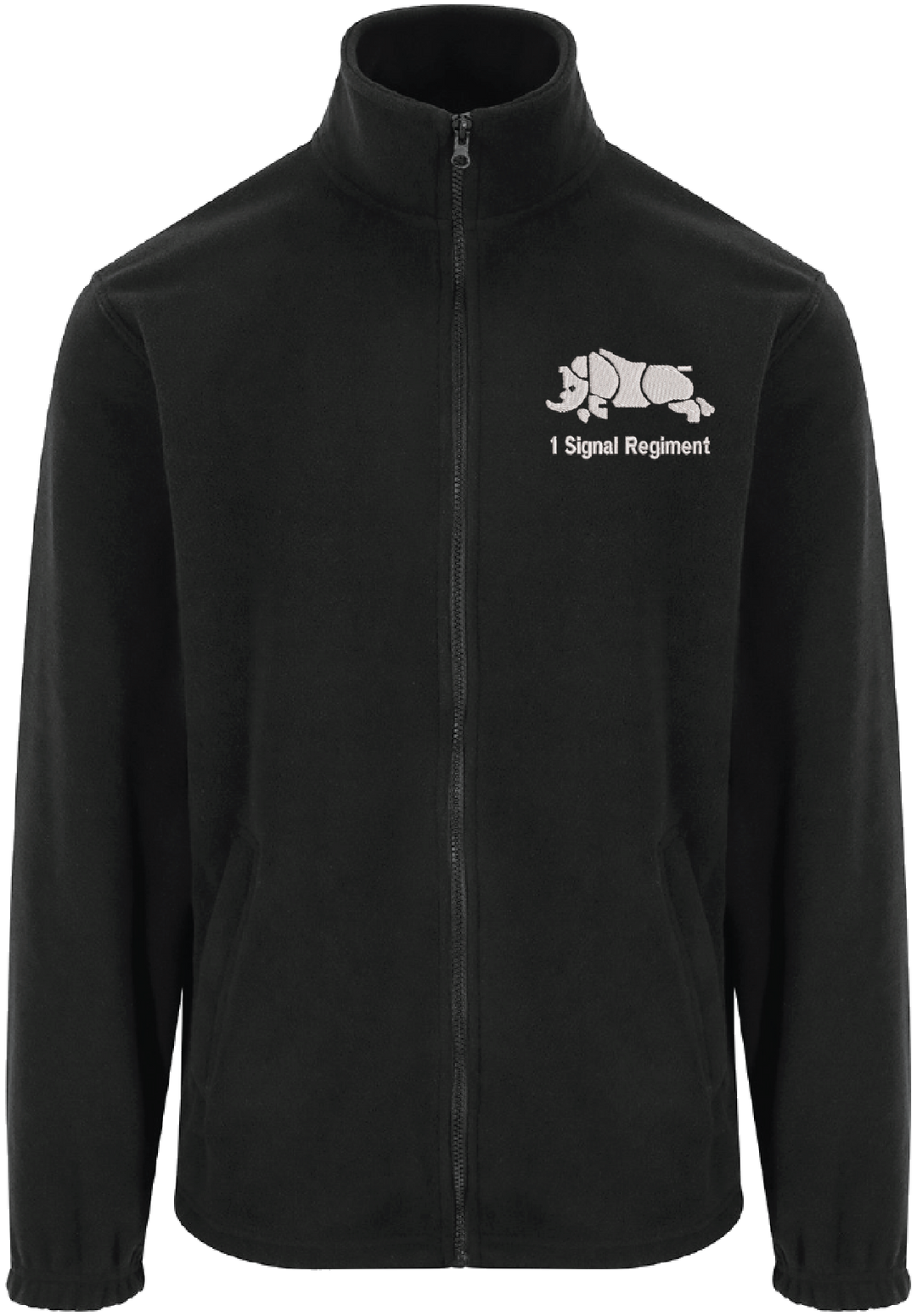 1 Signal Regiment Zipped Fleece