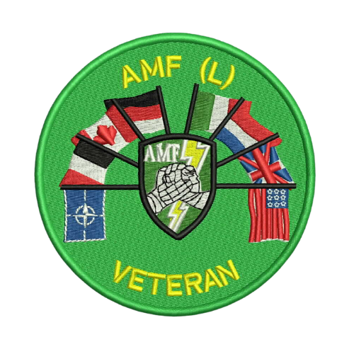 Allied Mobile Force Land AMF (L) Veteran Embroidered Badge