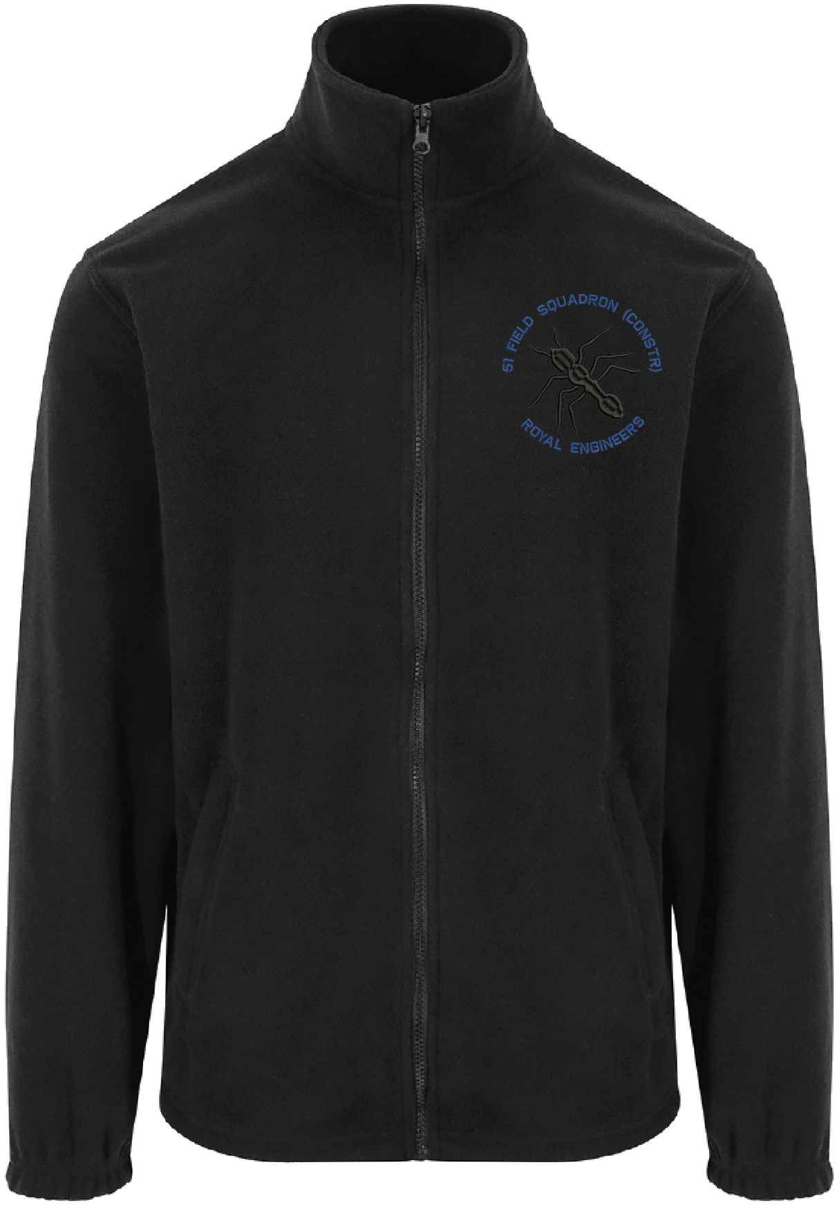 51 Field Sqn Construction Zipped Fleece