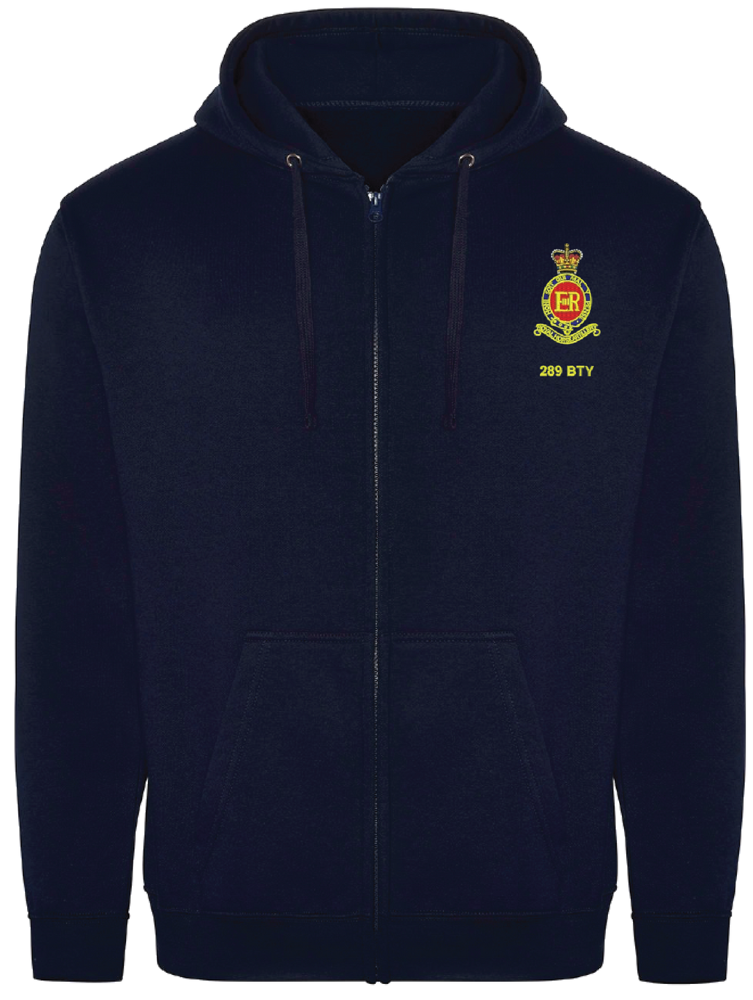 289 Parachute Battery RHA Zipped Hoodie