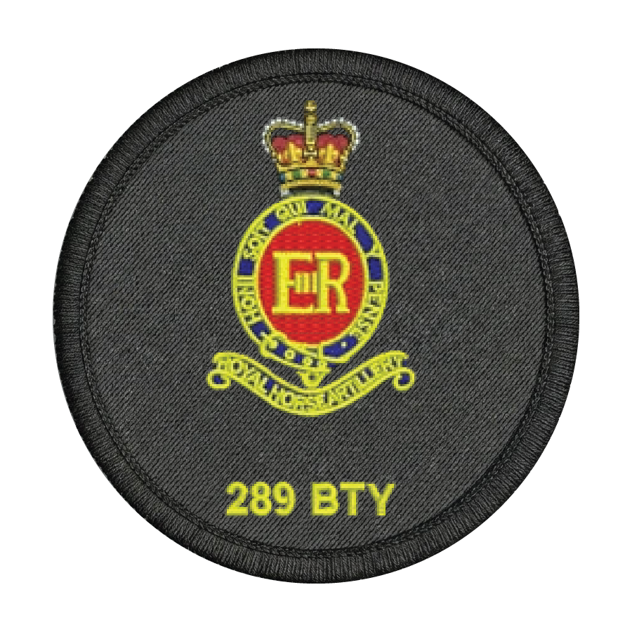 289 Parachute Battery RHA Patch