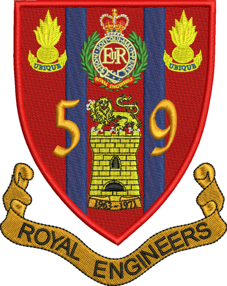 59 FD SQN Embroidered Polo Shirt