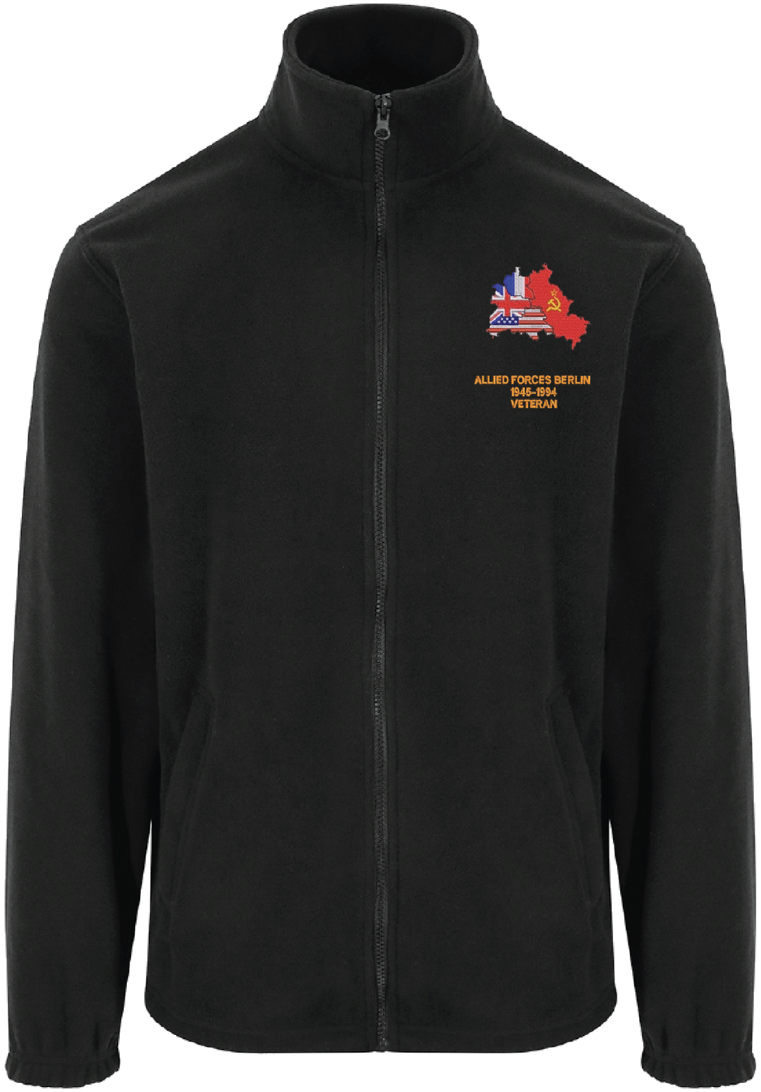 Allied Forces Berlin Zipped Fleece