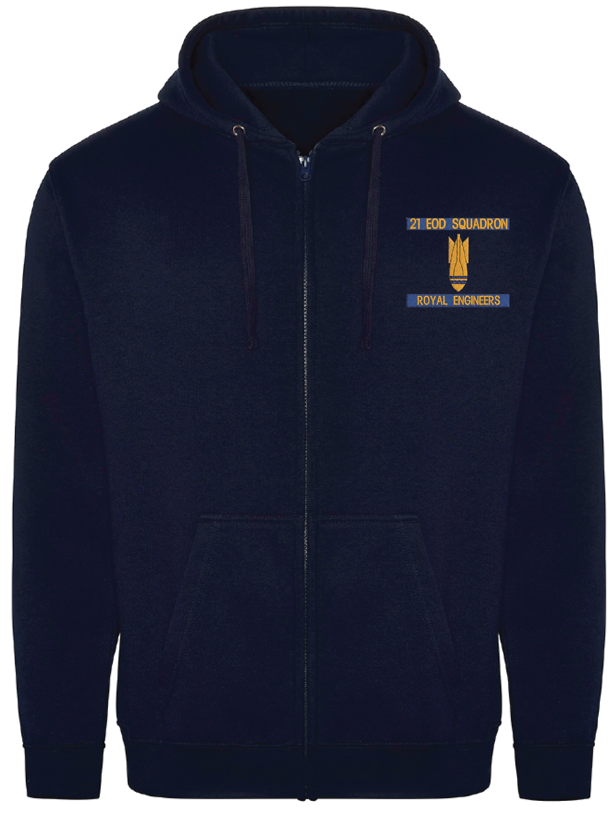 21 EOD Squadron Zipped Hoodie