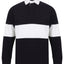 Panelled rugby shirt