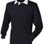 Long sleeve plain rugby shirt