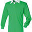 Long sleeve plain rugby shirt