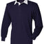 Long sleeve plain rugby shirt