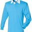 Long sleeve plain rugby shirt