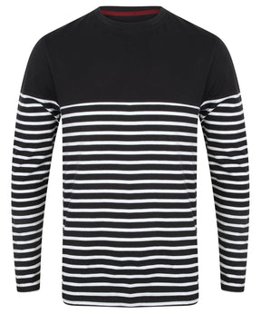 Long sleeve Breton striped T