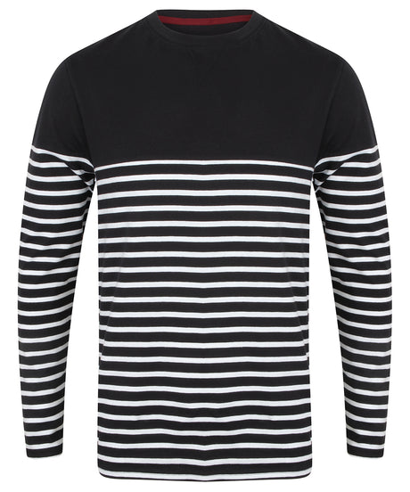 Long sleeve Breton striped T