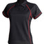 Women's piped performance polo