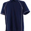 Kids piped performance polo