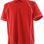 Kids piped performance polo