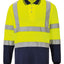 Two-tone long sleeve polo (S279)