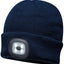 Beanie LED headlight USB rechargeable (B029)