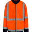 High visibility full-zip fleece