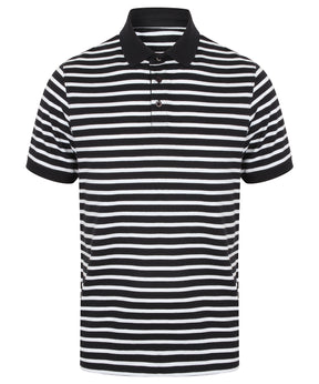 Striped Jersey polo shirt