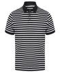Striped Jersey polo shirt