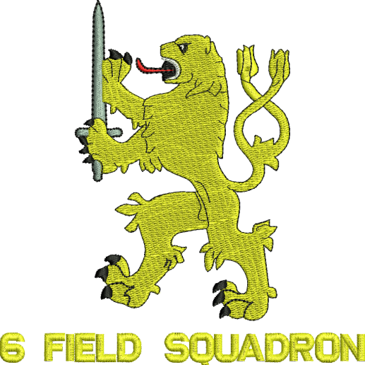 6 Fd Sqn Embroidered Polo Shirt