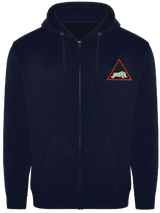 1st Armoured Division Zipped Hoodie