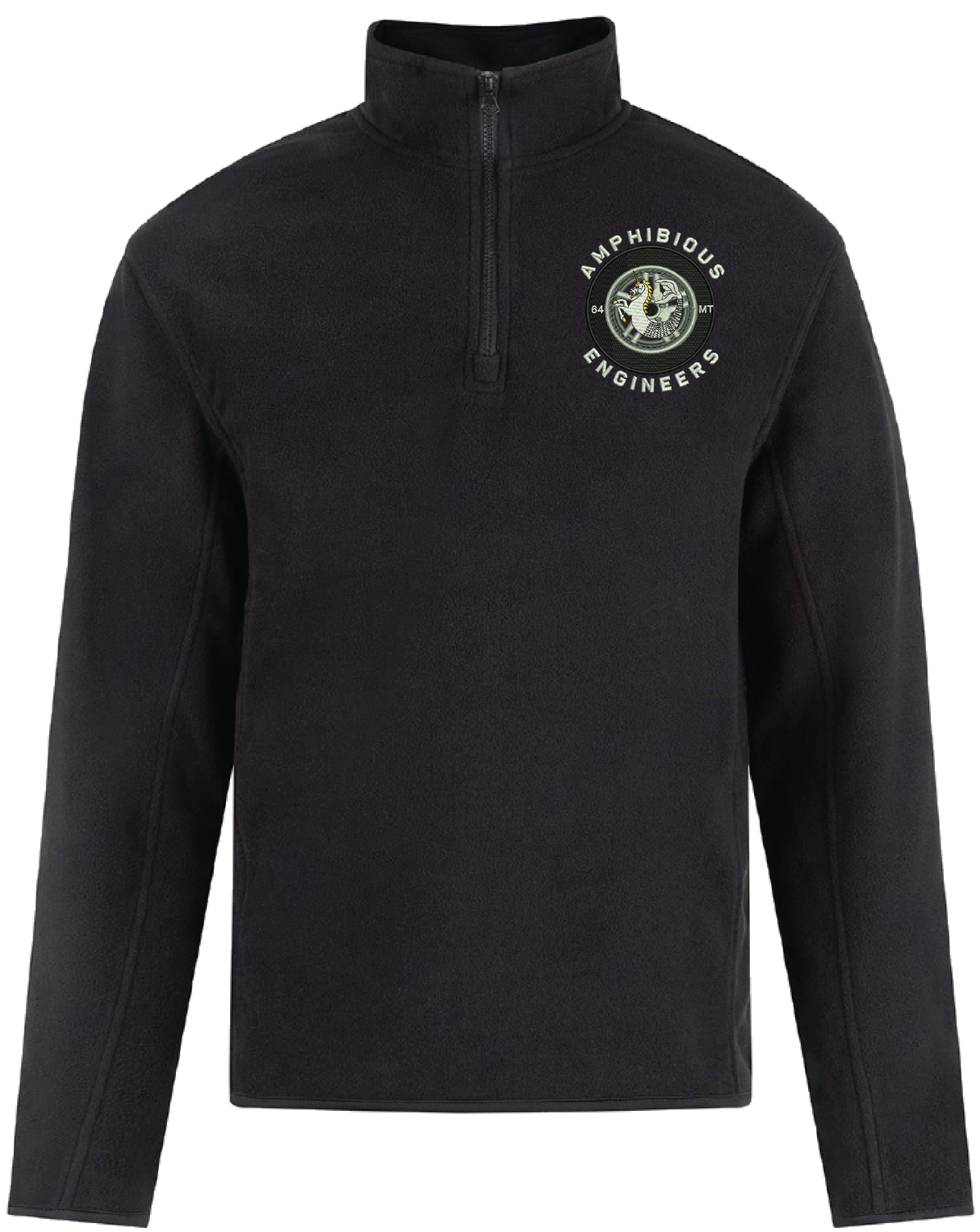 64 Amphibious Engr Quarter Zip Fleece