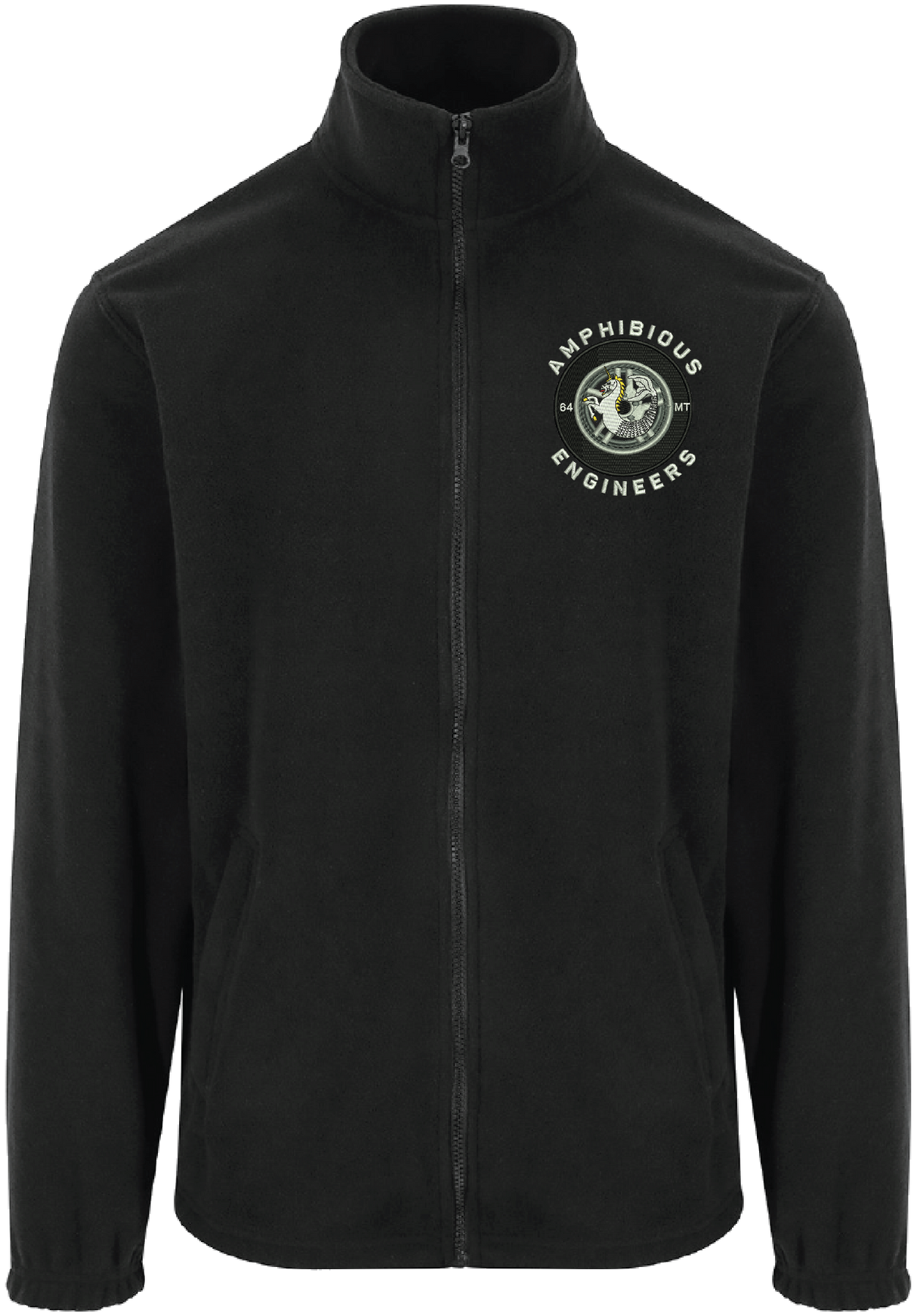 64 Amphibious Engr Zipped Fleece