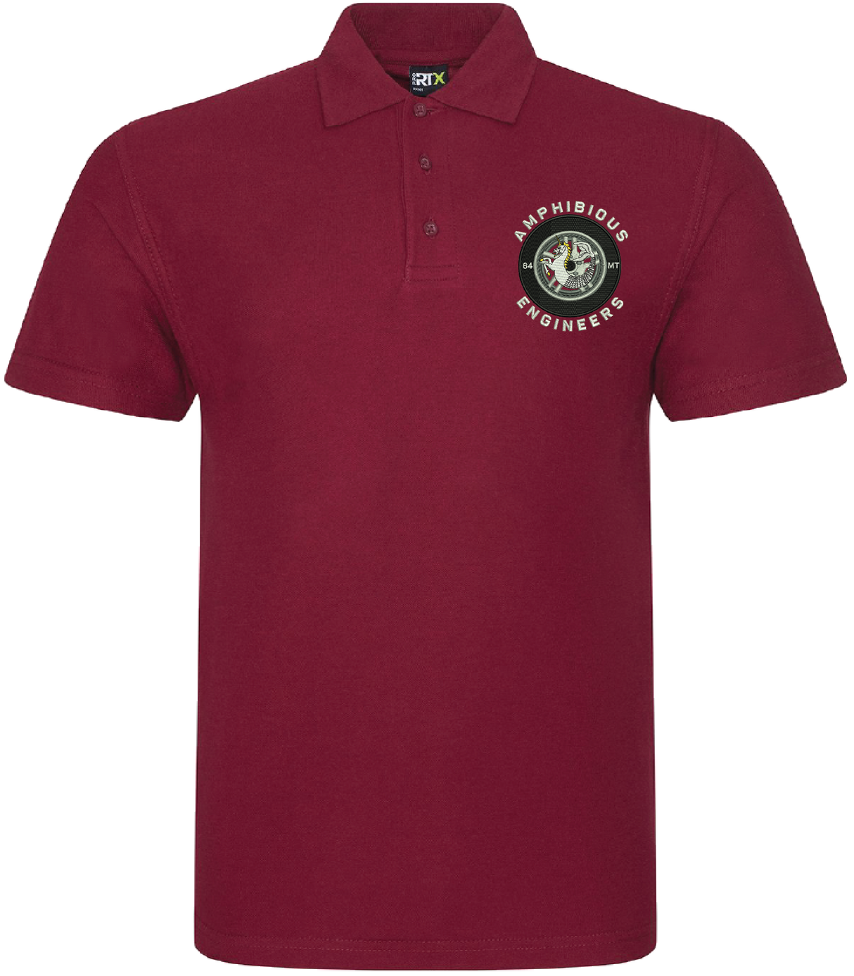 64 Amphibious Engr Polo Shirt