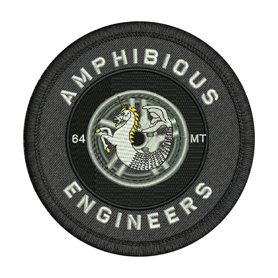 64 Amphibious Engr Patch
