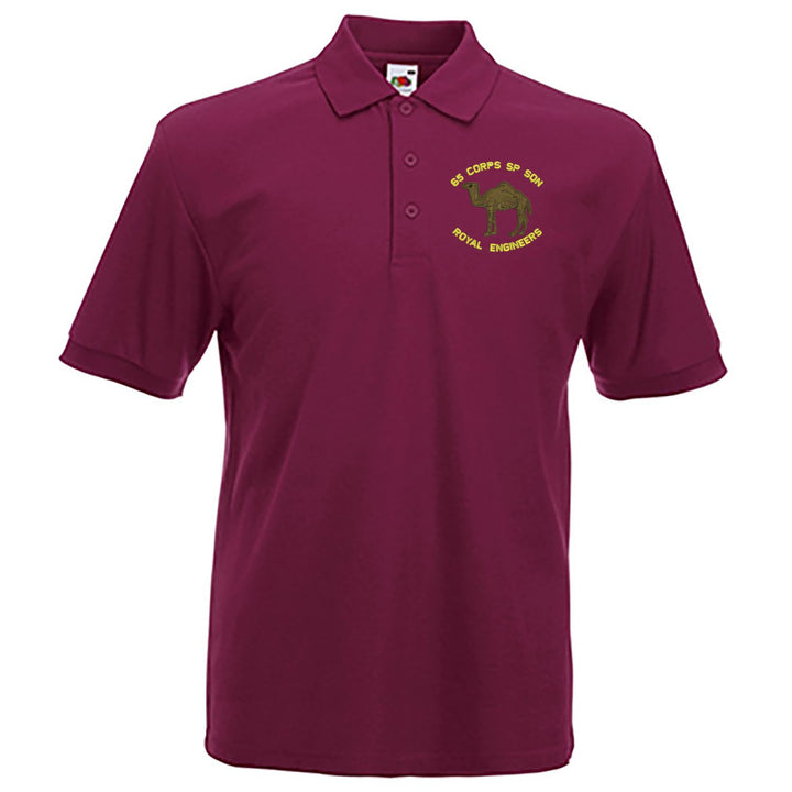 65 Corps Sp Sqn Embroidered polo shirt
