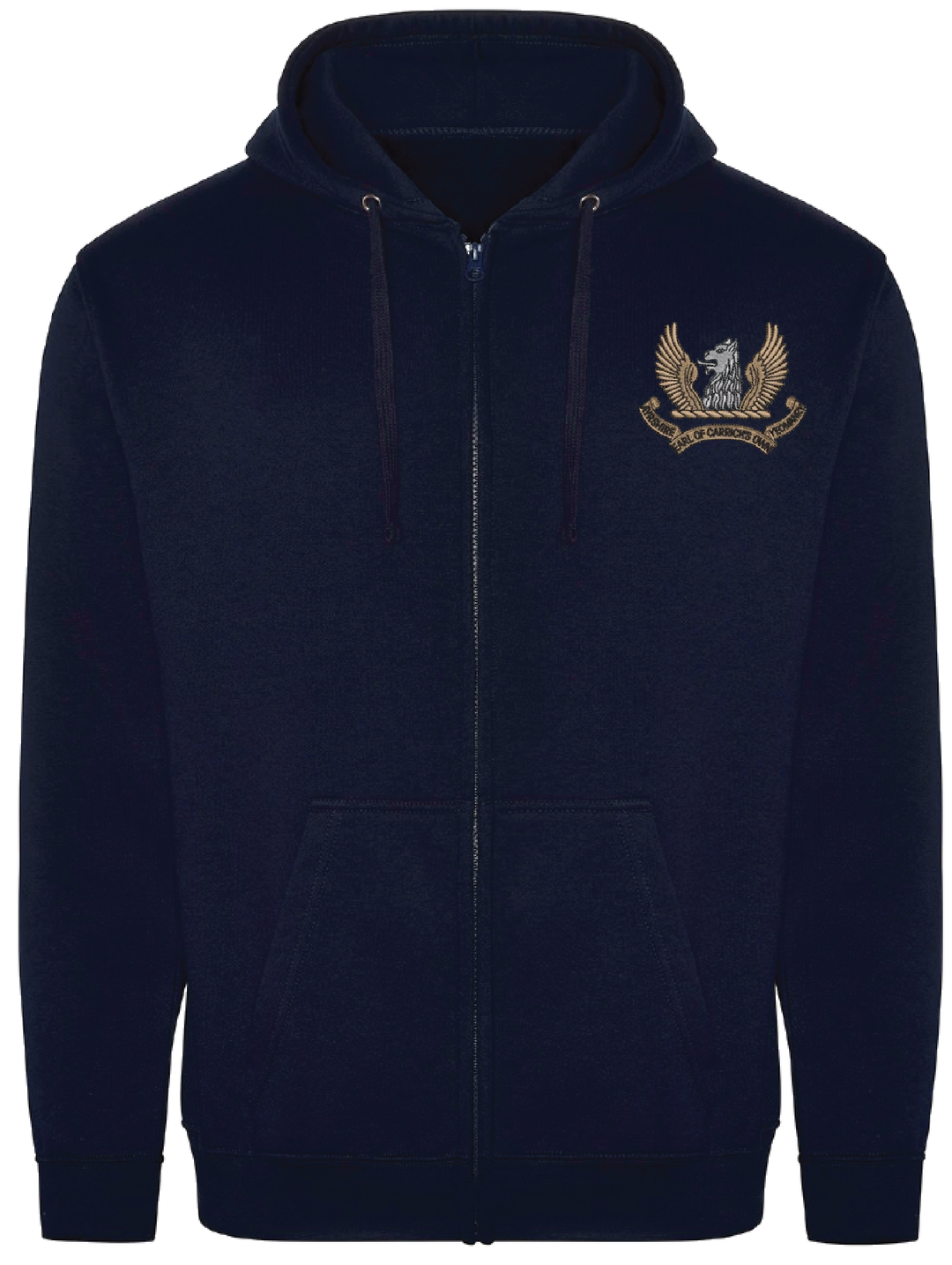 Ayrshire Yeomanry Zipped Hoodie