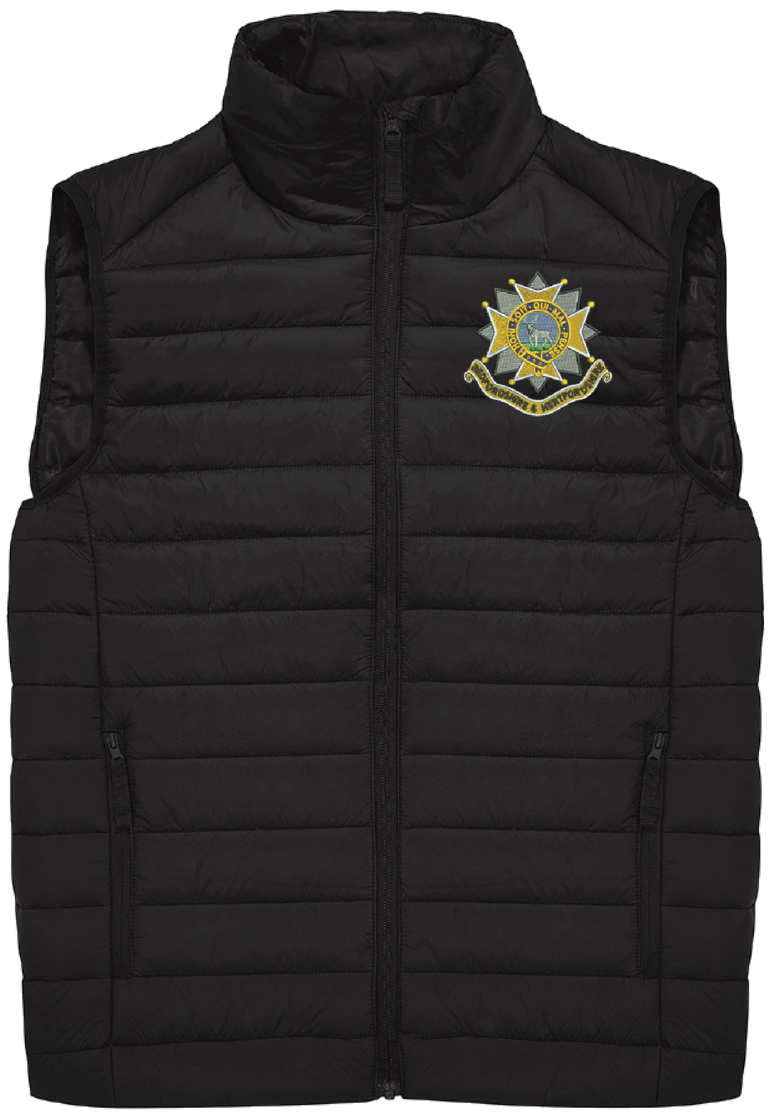 Bedfordshire and Hertfordshire Regiment Padded Gilet
