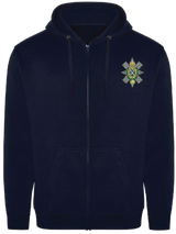Black Watch Zipped Hoodie